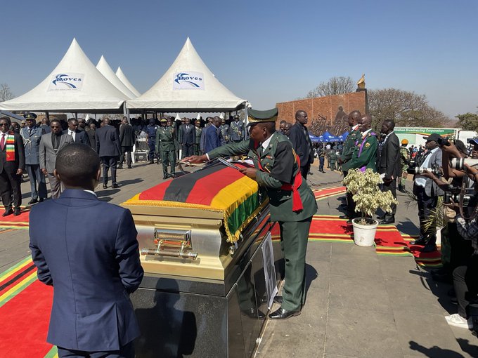 National hero Madzingira’s burial in pictures