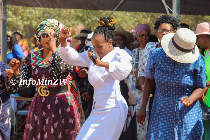 Auxilia Mnangagwa launches Matabeleland First Lady Widows chapter