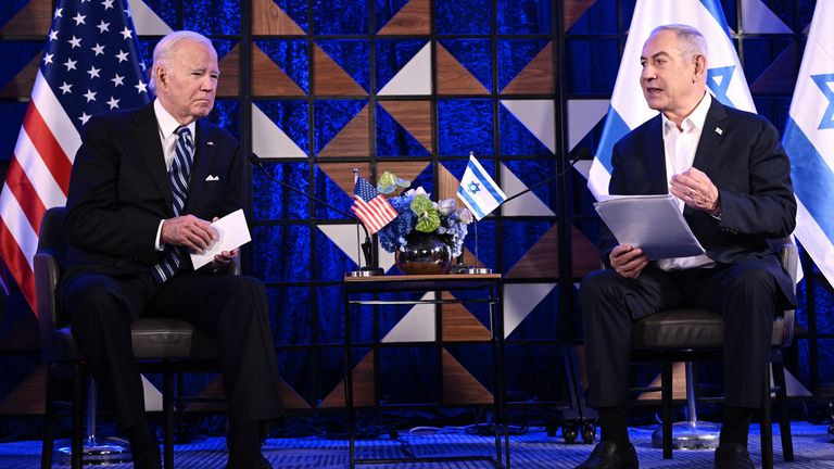 Israeli PM Netanyahu briefs US President Biden on plans to attack Iran