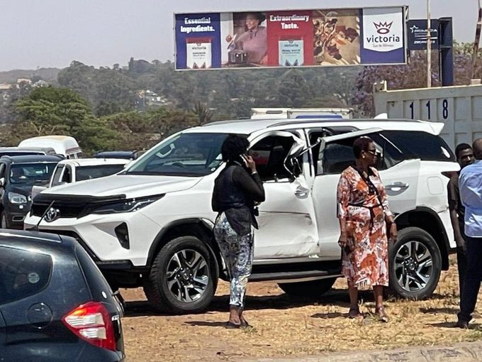 Daisy Mtukudzi involved in accident while driving gifted car from Chivayo