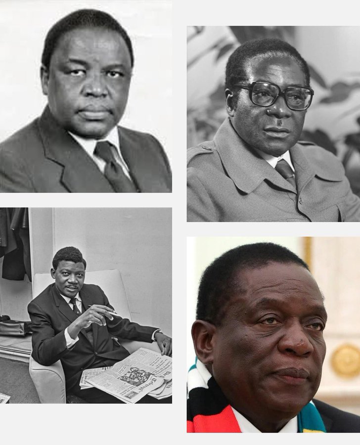 Short history of how ZANU PF leaders were removed