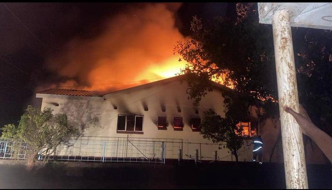 Fire breaks out at MSU main hostel, everything reduced to ashes