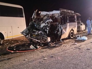 Two perish in fatal RTA this evening