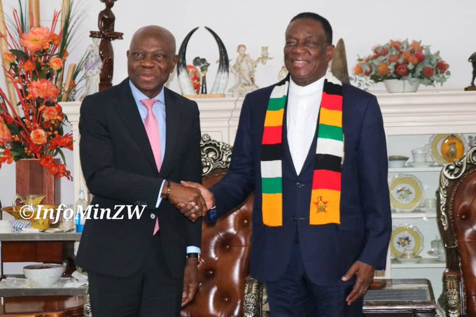 ILO boss meets President Mnangagwa