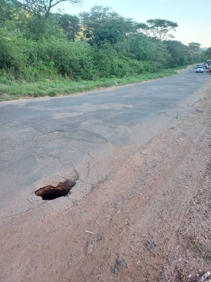 Shurugwi-Boterekwa road on verge of ‘sinking down’