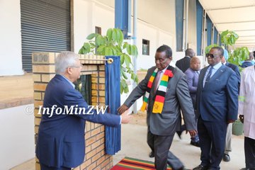 President Mnangagwa commissions Varun Beverages 6th and 7th phase expansion project